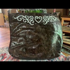 🐝 LONG CROSSBODY BRWON PURSE